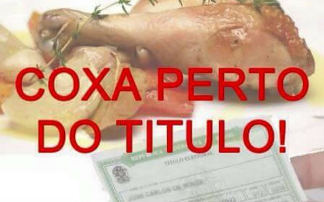 Para os atleticanos, esta é a única maneira de o Coxa se aproximar de algum título este ano. |