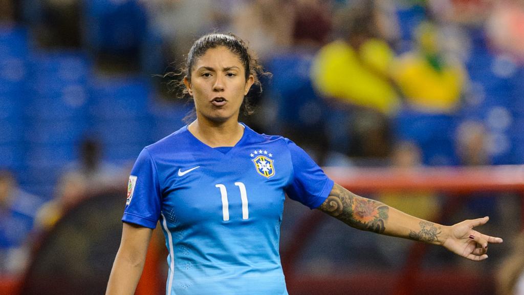 Atacante Cristiane vai para o Pan de Toronto. Marta, porém, não vai para o Canadá. | Minas Panagiotakis/Getty Images