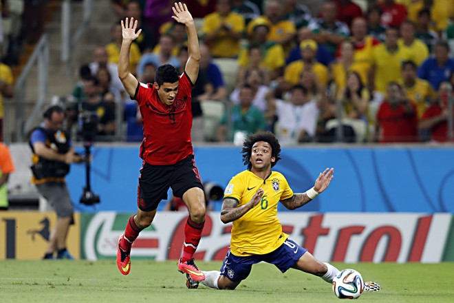 MARCELO (BRASIL). Titular na Copa-2014, Marcelo foi cortado no fim de maio, por motivos médicos. | ALBARI ROSA/GAZETA