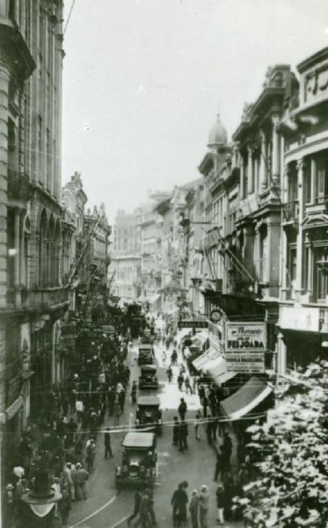 Rua Quinze de Novembro | Guilherme Gaensly/Arquivo Público do Estado de São Paulo