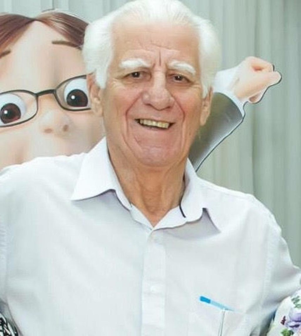 João Carmosino Pereira: o aposentado que se tornou internauta aos 74 anos | Arquivo da família