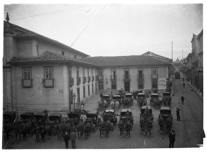 Largo da Sé, em 1910 | Aurélio Becherini /Acervo Fotográfico do Museu da Cidade de São Paulo
