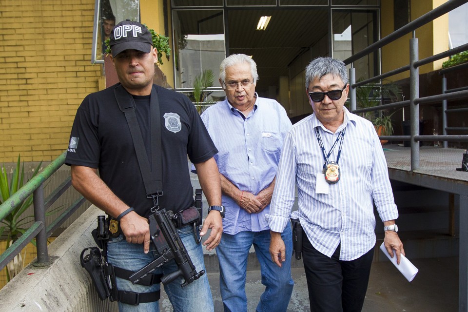 Ex-deputado Pedro Corrêa está preso em Curitiba. | Brunno Covello/Gazeta do Povo