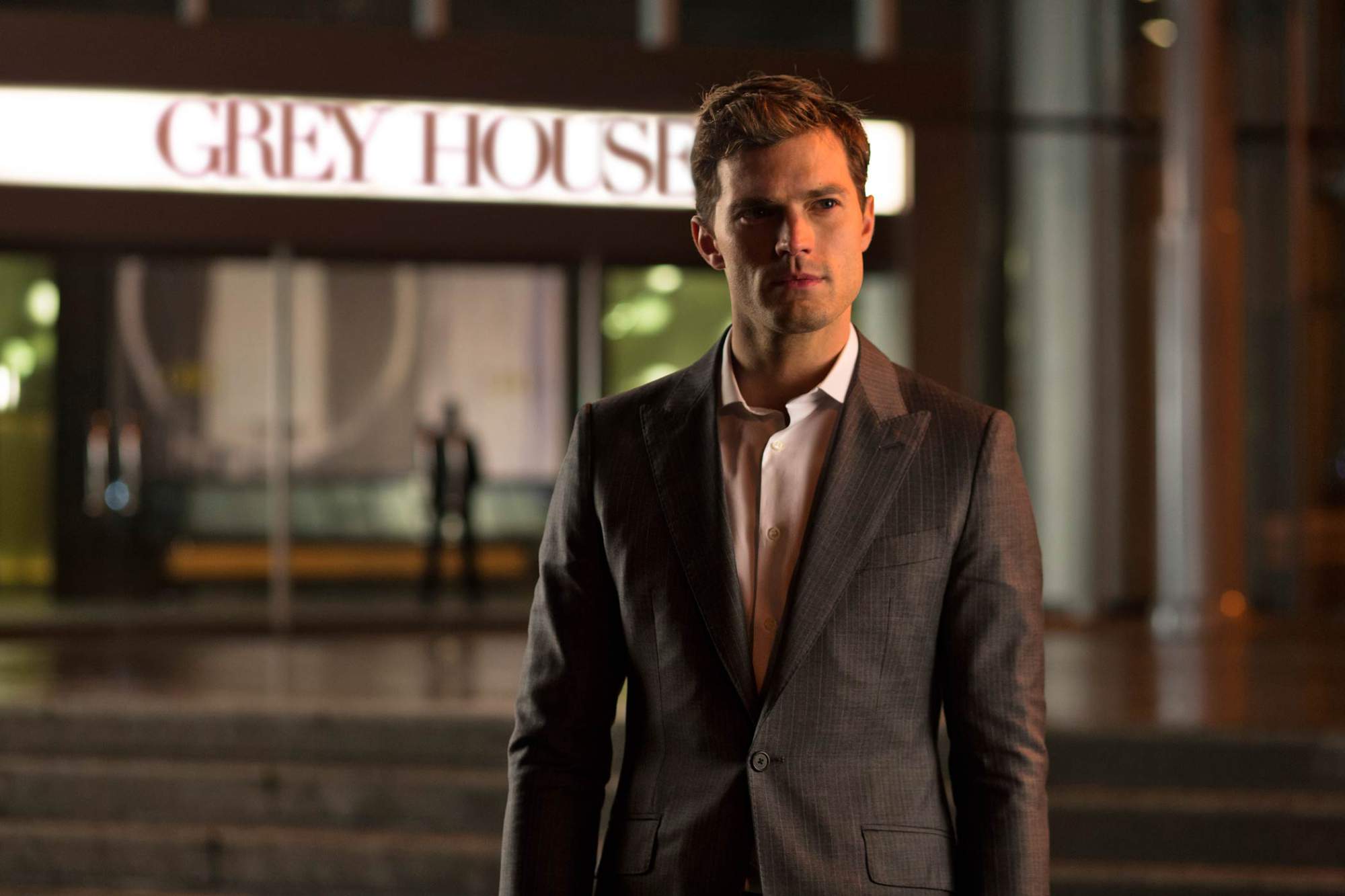 Christian Grey, na versão cinematográfica de “50 Tons”: personagem será o protagonista do novo livro | Chuck Zlotnick/Divulgação