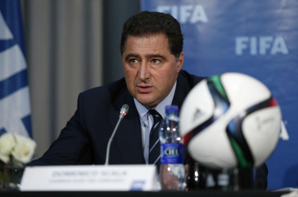 Domenico Scala, chefe de auditoria da Fifa. | Steve Bardens/Getty Images