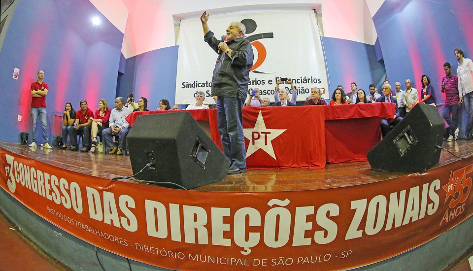 Lula ganha o apoio do PT no momento em que a oposição mira o trabalho do seu instituto. | Ricardo Stuckert/Instituto Lula