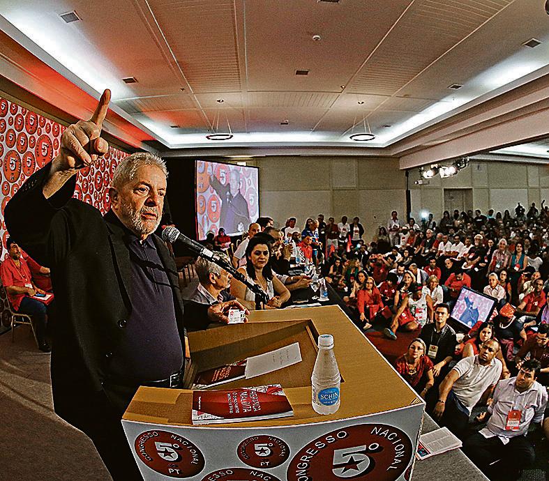 Ex-presidente Lula pediu a colaboração da militância do PT. | Ricardo Stuckert/ Instituto Lula