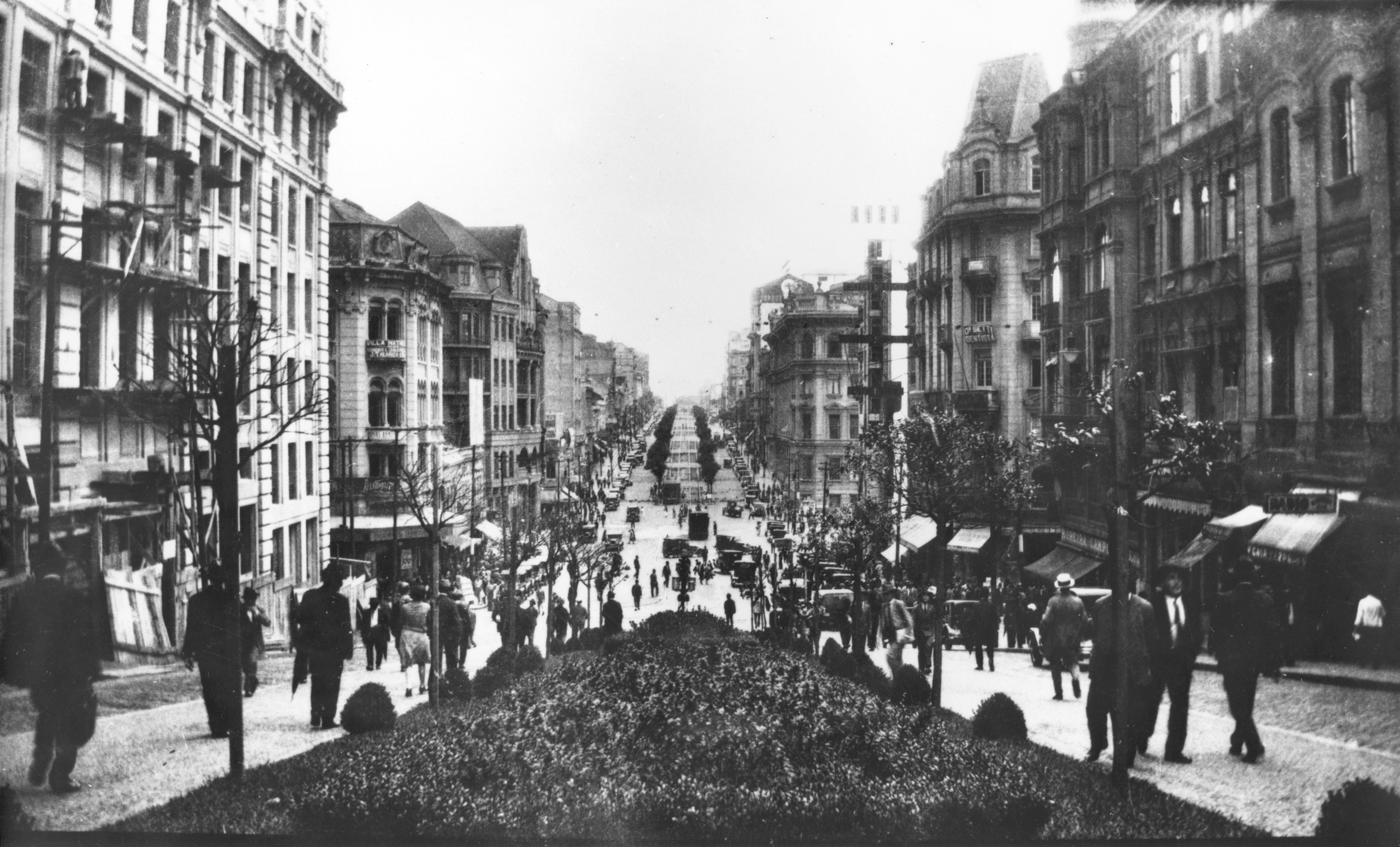 Avenida São João em 1930 | Divulgação