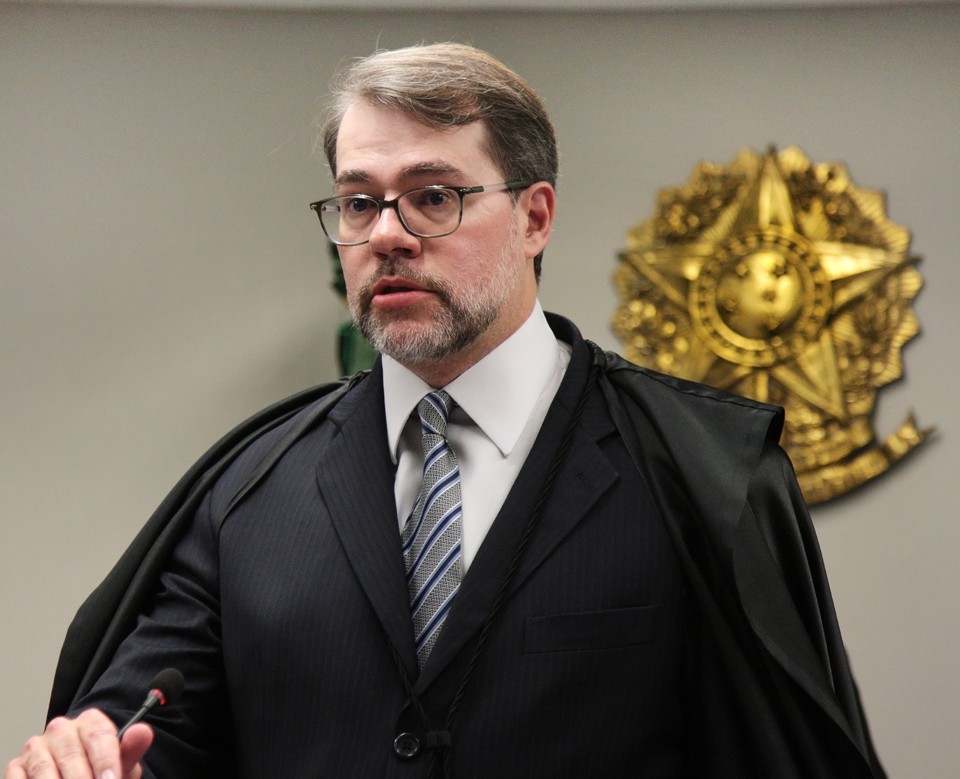Ministros do Supremo e do TSE miram teto para doações Dias Toffoli, presidente do TSE: gastos da última campanha presidencial foram encaminhados ao Congresso. | Carlos Humberto/SCO/STF