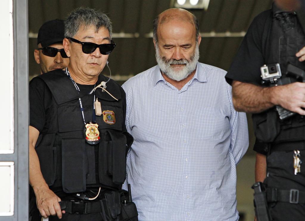 O ex-tesoureiro foi preso pela PF na Operação Lava Jato, que investiga esquema de corrupção na Petrobras. | Antônio More/Gazeta do Povo