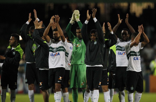 Fim de jogo: Coritiba termina partida em 18º lugar no campeonato, com apenas duas vitórias. | Jonathan Campos/Gazeta do Povo