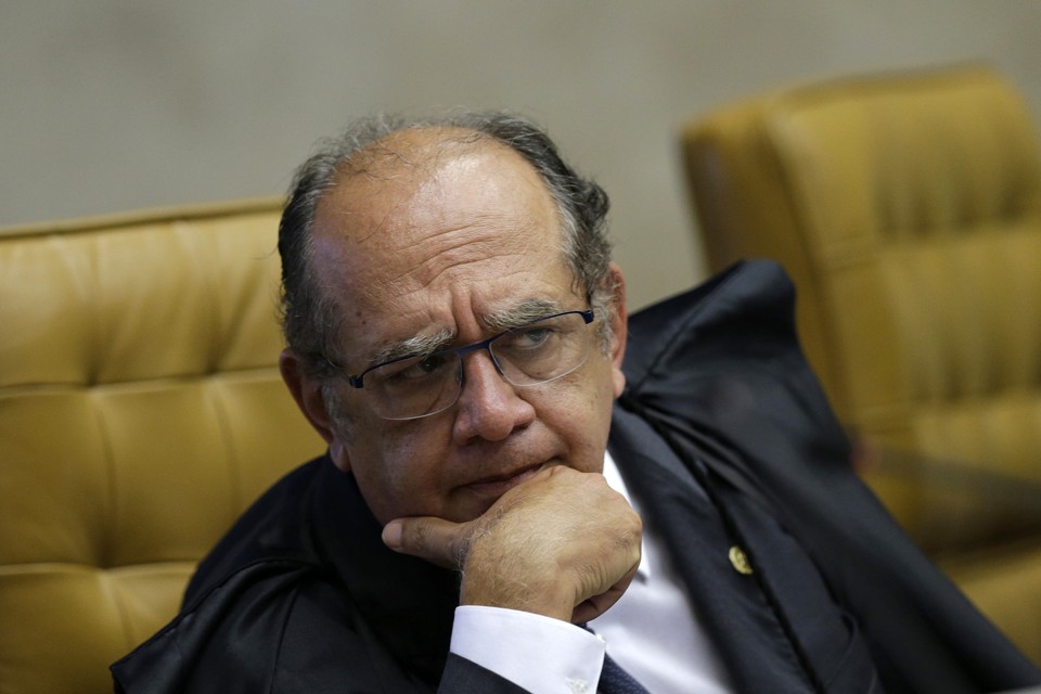 Gilmar Mendes, ministro do STF: desvios da Petrobras são financiamento público. | Uslei Marcelino/Reuters
