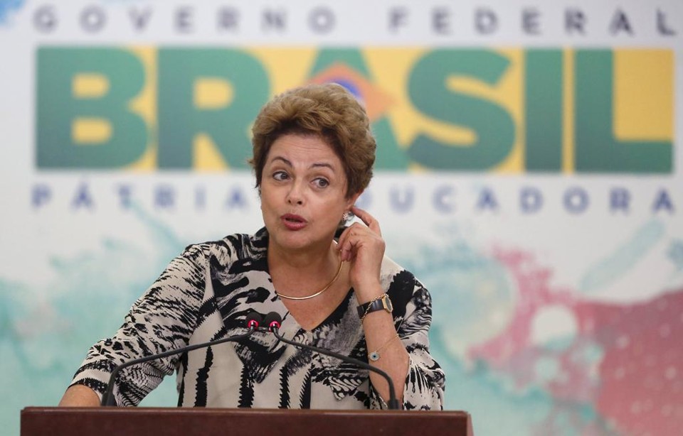 Dilma Rousseff: menor índice de popularidade nos dois mandatos. | Reuters