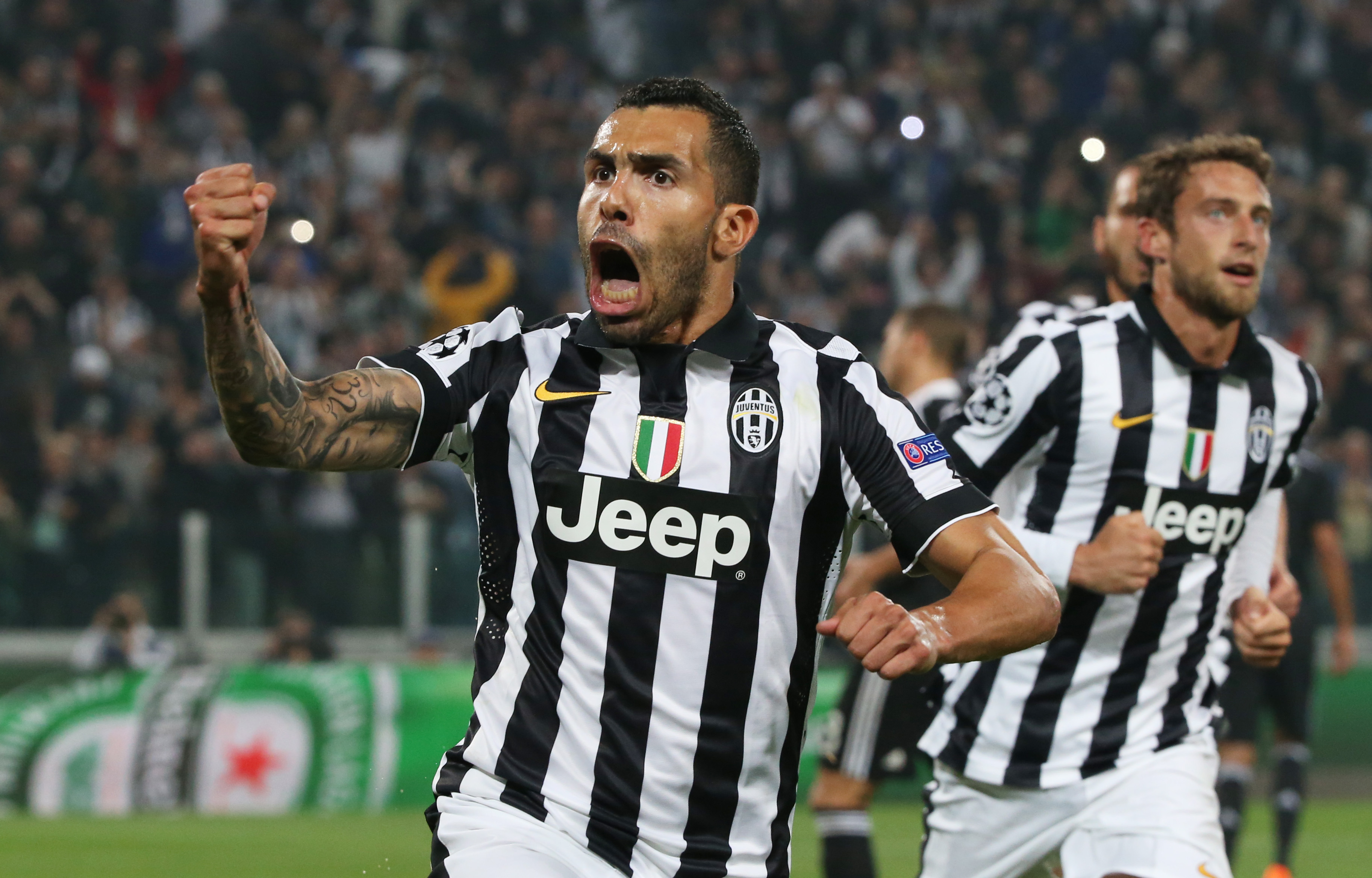 Em grande fase na Juventus, Carlitos Tevez volta ao clube que o revelou para o futebol. | Stefano Rellandini/Reuters