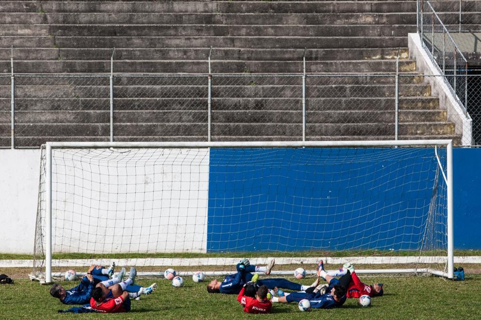Categorias de base do Paraná usam a Vila Olímpica para treinamentos e jogos. | Brunno Covello/Gazeta do Povo