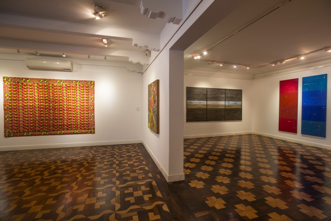 Exposição reúne nomes que despontaram nos anos 1980 e que, hoje, representam a arte brasileira no mundo. | Brunno Covello/Gazeta do Povo