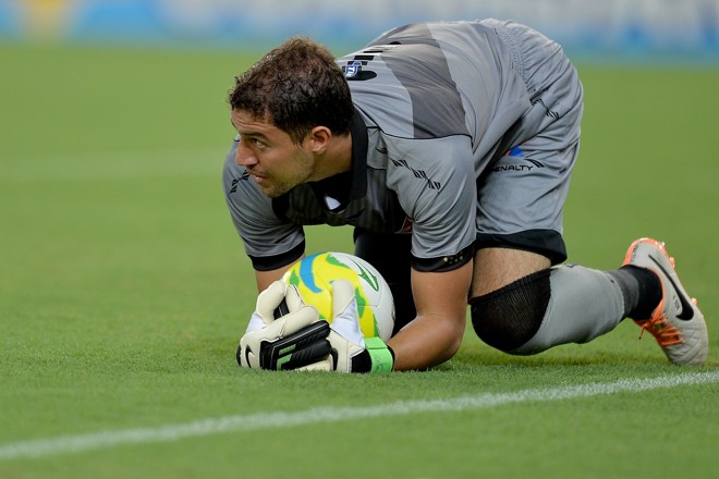 MARTÍN SILVA (URUGUAI). Titular do Vasco no acesso de 2014 e no título carioca deste ano, Silva é o reserva imediato de Muslera na Celeste. | Buda Mendes/Getty Images