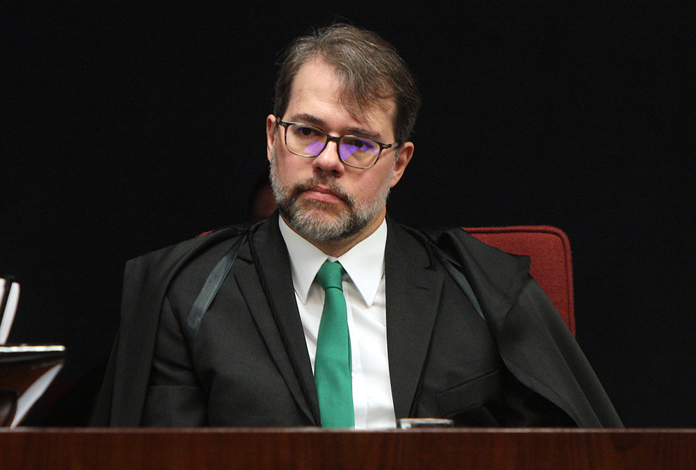 Dias Toffoli, ministro do STF: “é de cautela aguardar a deliberação do Congresso Nacional a respeito do tema”. | Nelson Jr/SCO/STF