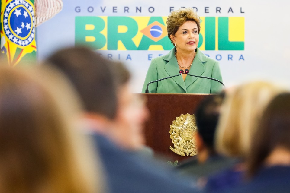 Petista se disse indignada com tentativas de desestabilizar o seu governo. | Roberto Stuckert Filho/Presidência da República