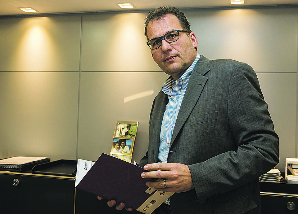 A meta do CEO Matthias Schupp é vender metade da produção para o exterior em dez anos. | Henry Milleo/Gazeta do Povo