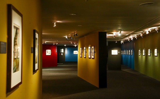 70 obras vieram do Museu de Arte Fuji e Tóquio. | Hugo Harada/Gazeta do Povo