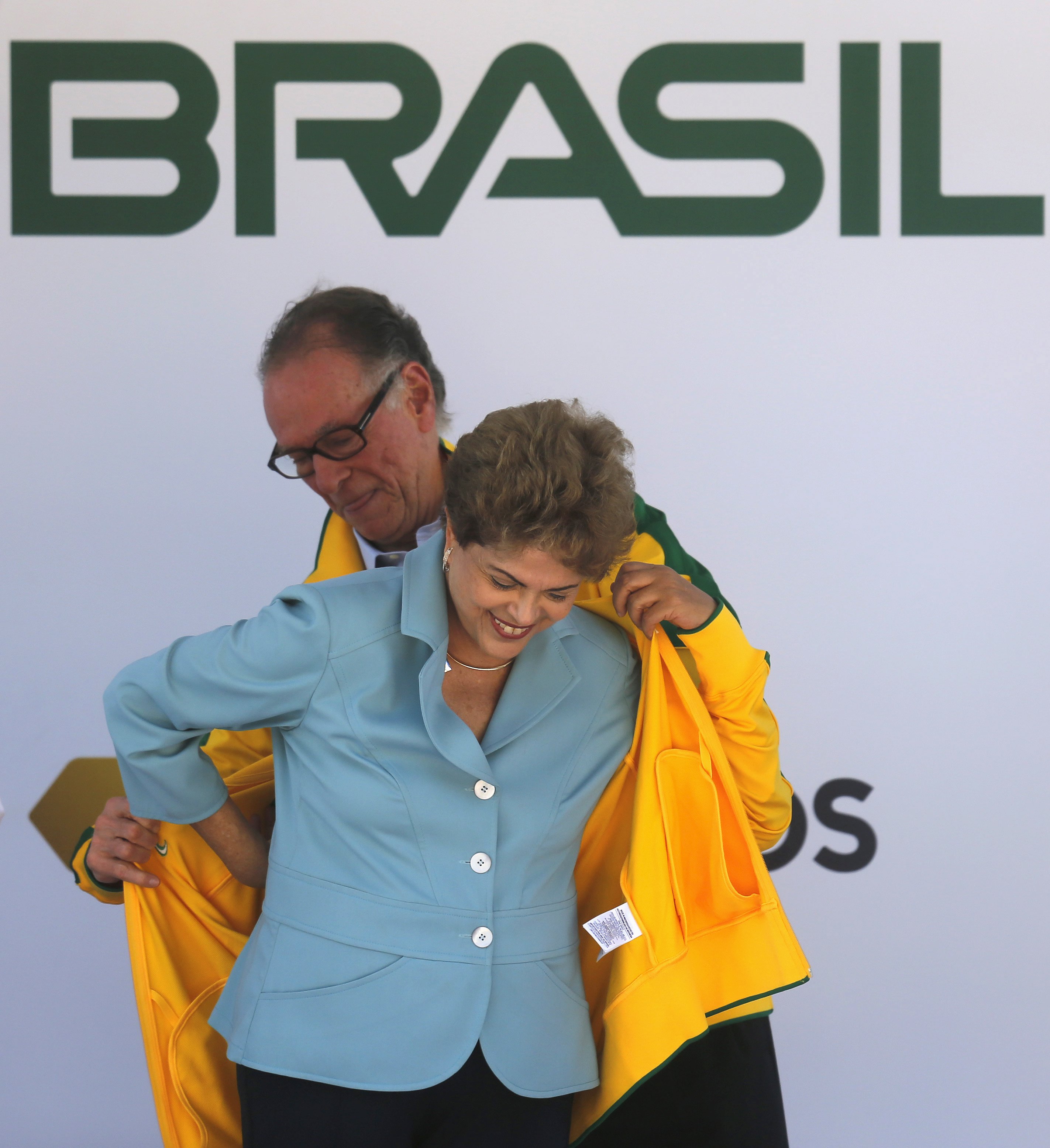 Dilma Rousseff participou de solenidade no Rio de Janeiro visando os Jogos Olímpicos de 2016. | Sergio Moraes/Reuters