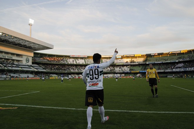 Coxa vence com Rafhael Lucas, que tem no currículo o título de Campeão Paranaense de 2013. | Jonathan Campos/Gazeta do Povo