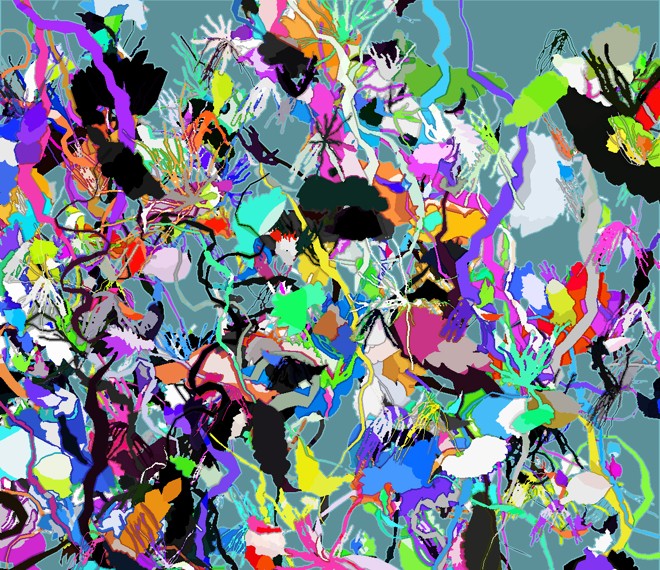 Obra de Harold Cohen | Divulgação