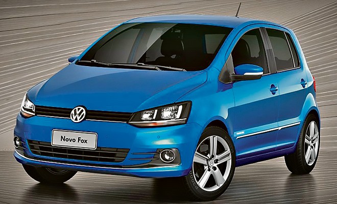 Fox foi atualizado com o estilo do Golf em agosto do ano passado. | Divulgação/Volkswagen