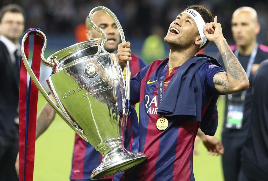 Gol de Neymar, já nos acréscimos, selou a vitória do Barcelona | Andreu Dalmau/EFE