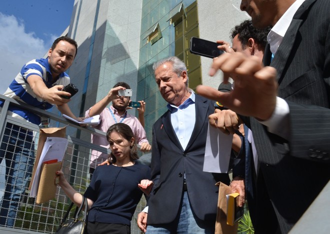 Dirceu: com seu afastamento da direção do PT, partido passou a ser comandado pelo segundo escalão, sem experiência política. | Fabio Rodrigues Pozzebom/Agência Brasil