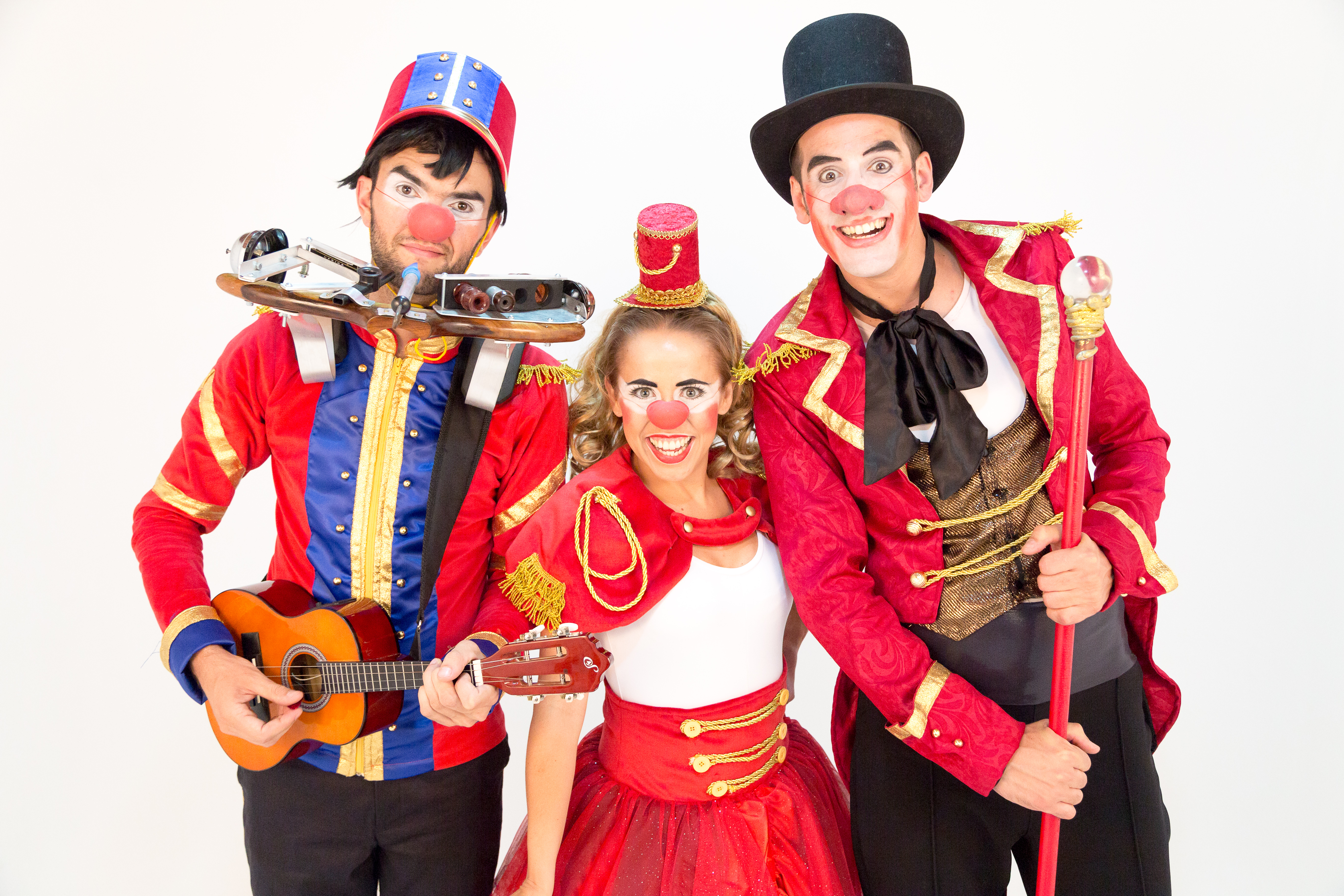 A Cia. dos Palhaços agora se apresenta no bairro São Francisco. | Russo/Divulgação