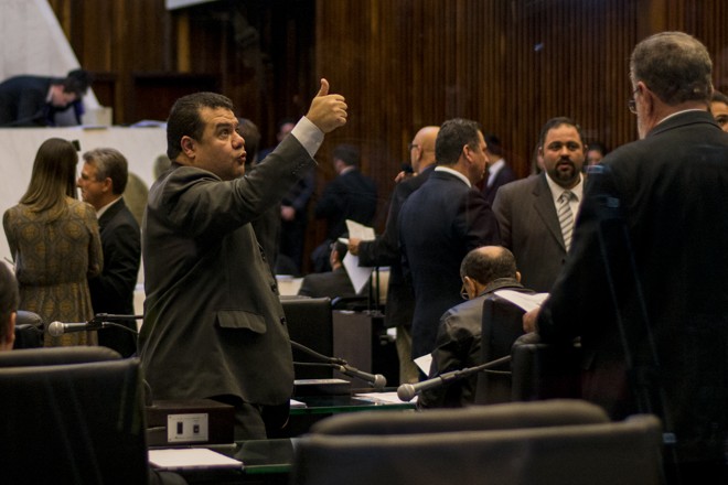 Oi, oi: Pastor Edson Praczyk (PRB). | Henry Milleo/Gazeta do Povo