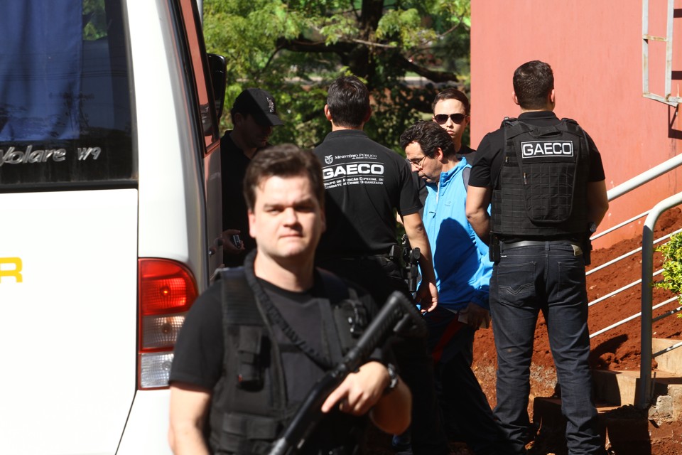 Prisão de auditores da Receita durante a Operação Publicano: 112 pessoas foram indiciadas. | Roberto Custódio/Jornal de Londrina