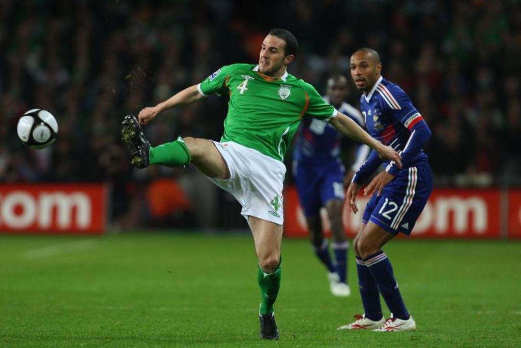 Partida polêmica entre Irlanda e França. | Stu Forster/Getty Images