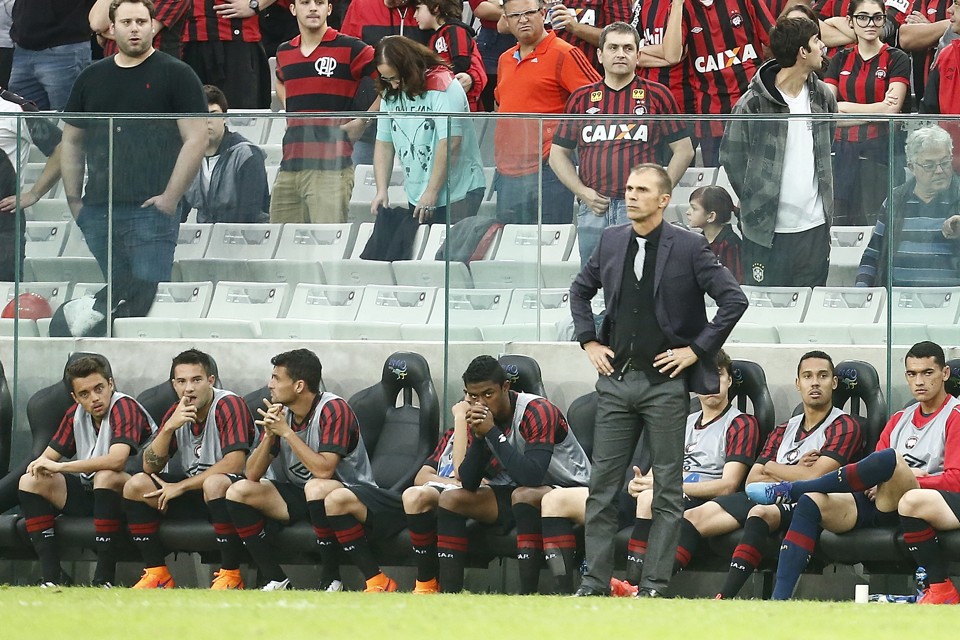Para Miltona Mendes, Atlético teve tranquilidade para buscar o placar após ficar duas vezes atrás do Coritiba. | Hugo Harada/Gazeta do Povo