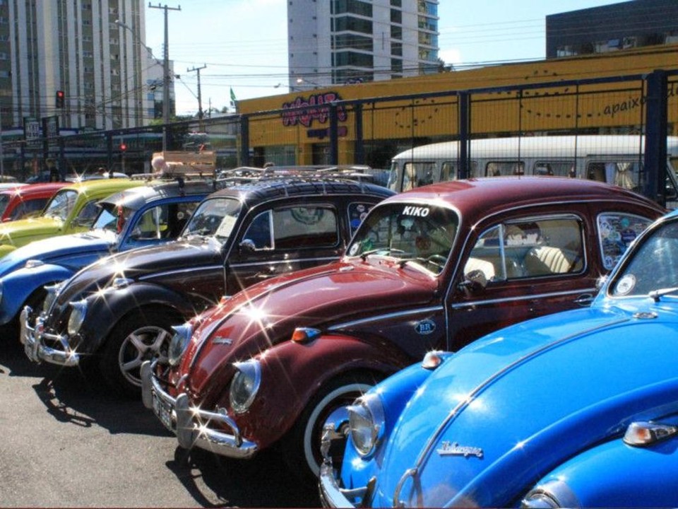 Dia Mundial do Fusca em Curitiba Esta será a 20.ª edição do encontro. | Divulgação
