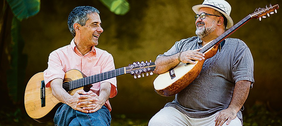 Paulo Freire e Levi Ramiro também integram a trupe de violeiros. | Marco Flávio/Divulgação