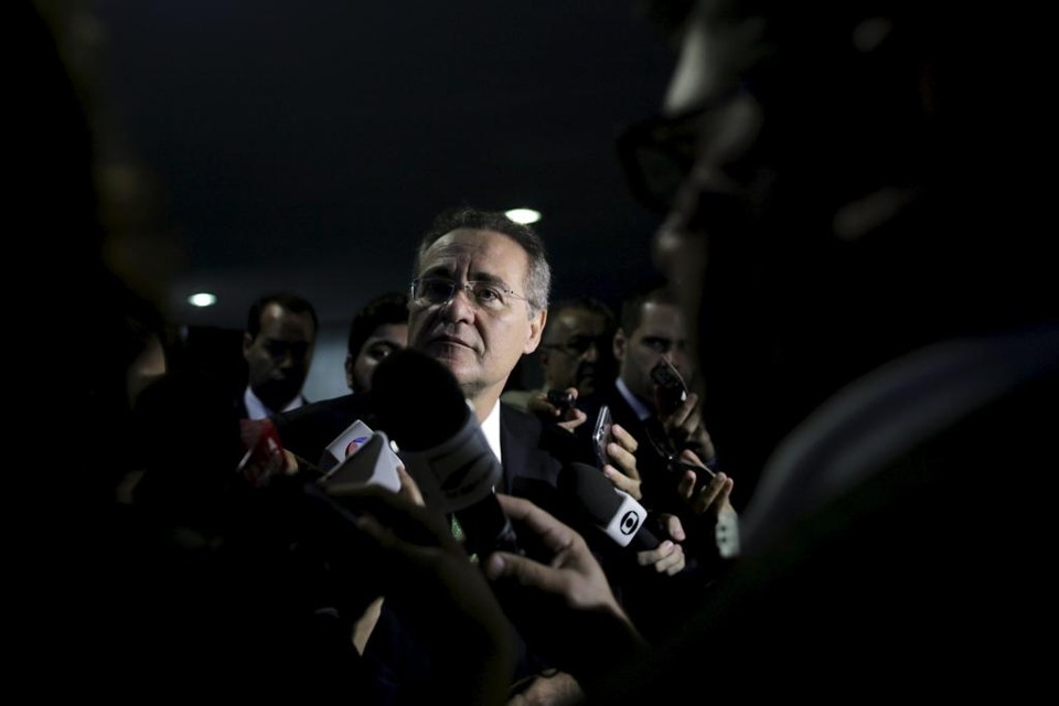 Renan defende mudanças em alguns temas aprovados pelos deputados, como a redução do mandato dos senadores dos atuais oito para cinco anos | UESLEI MARCELINO/REUTERS