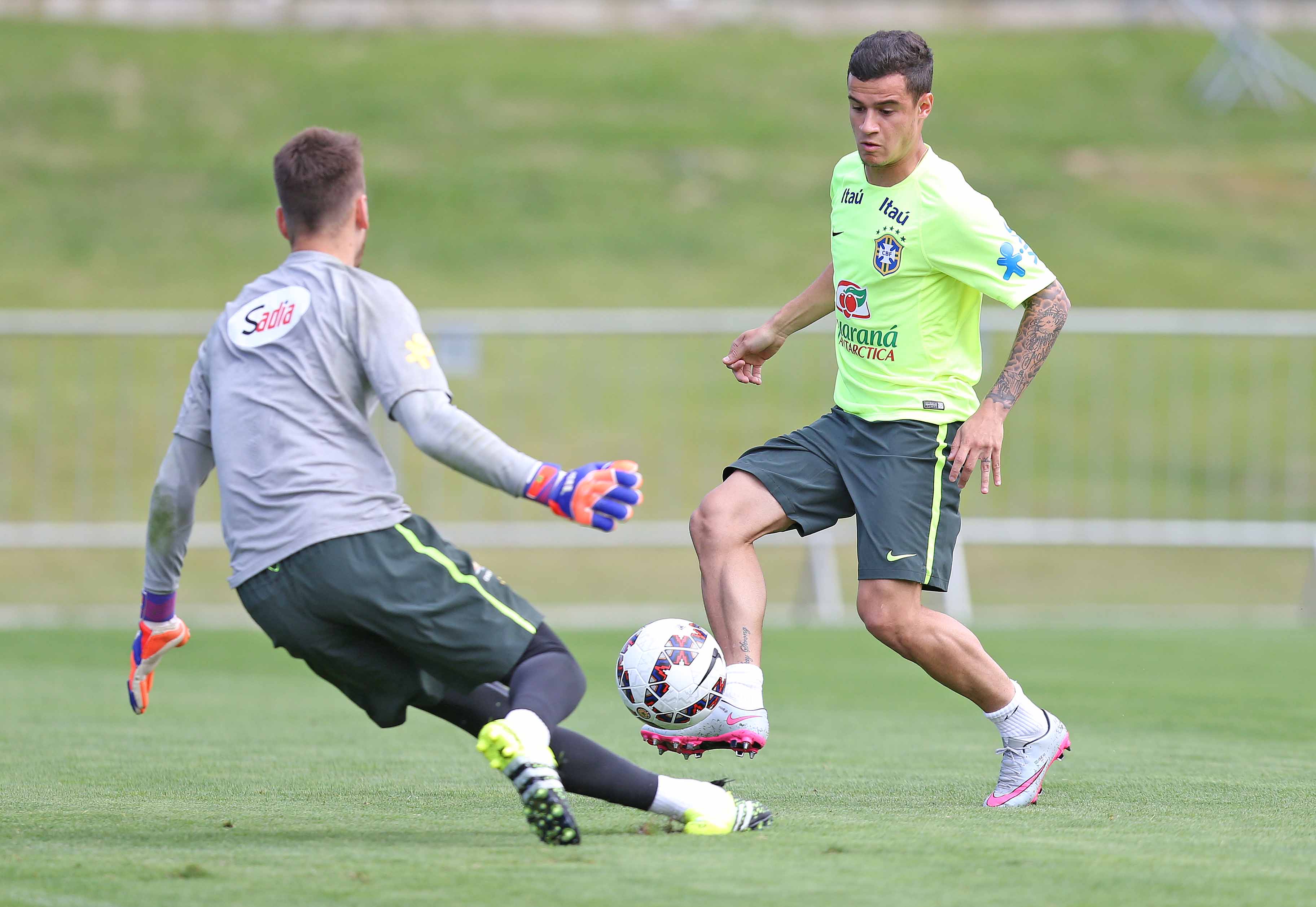 Coutinho deve começar como titular no amistoso contra o México | Rafael Ribeiro/CBF