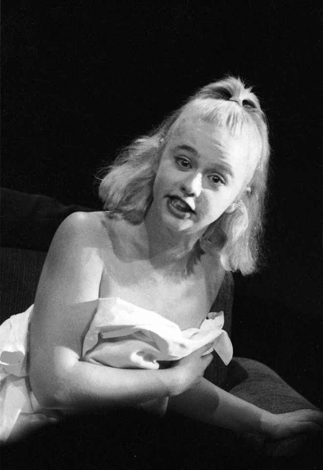 Guta Stresser debutou no teatro em “O Vampiro e a Polaquinha”, em 1992, como protagonista. | Gilson Camargo/Divulgação