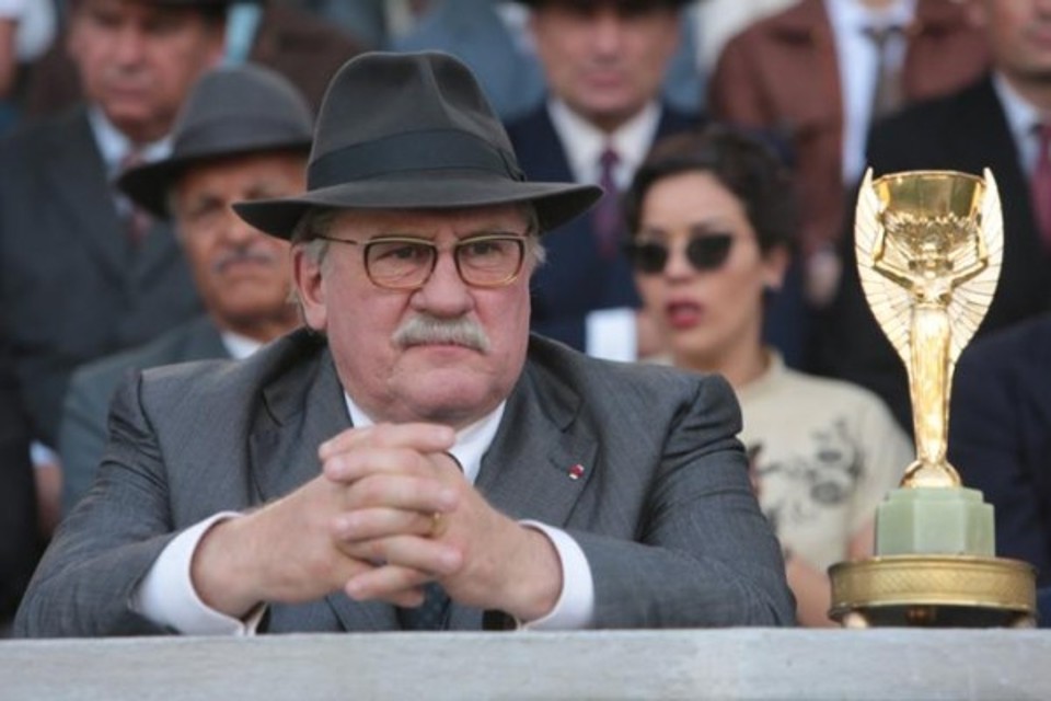 Depardieu interpreta Jules Rimet no filme “Paixões Unidas”. | /Divulgação