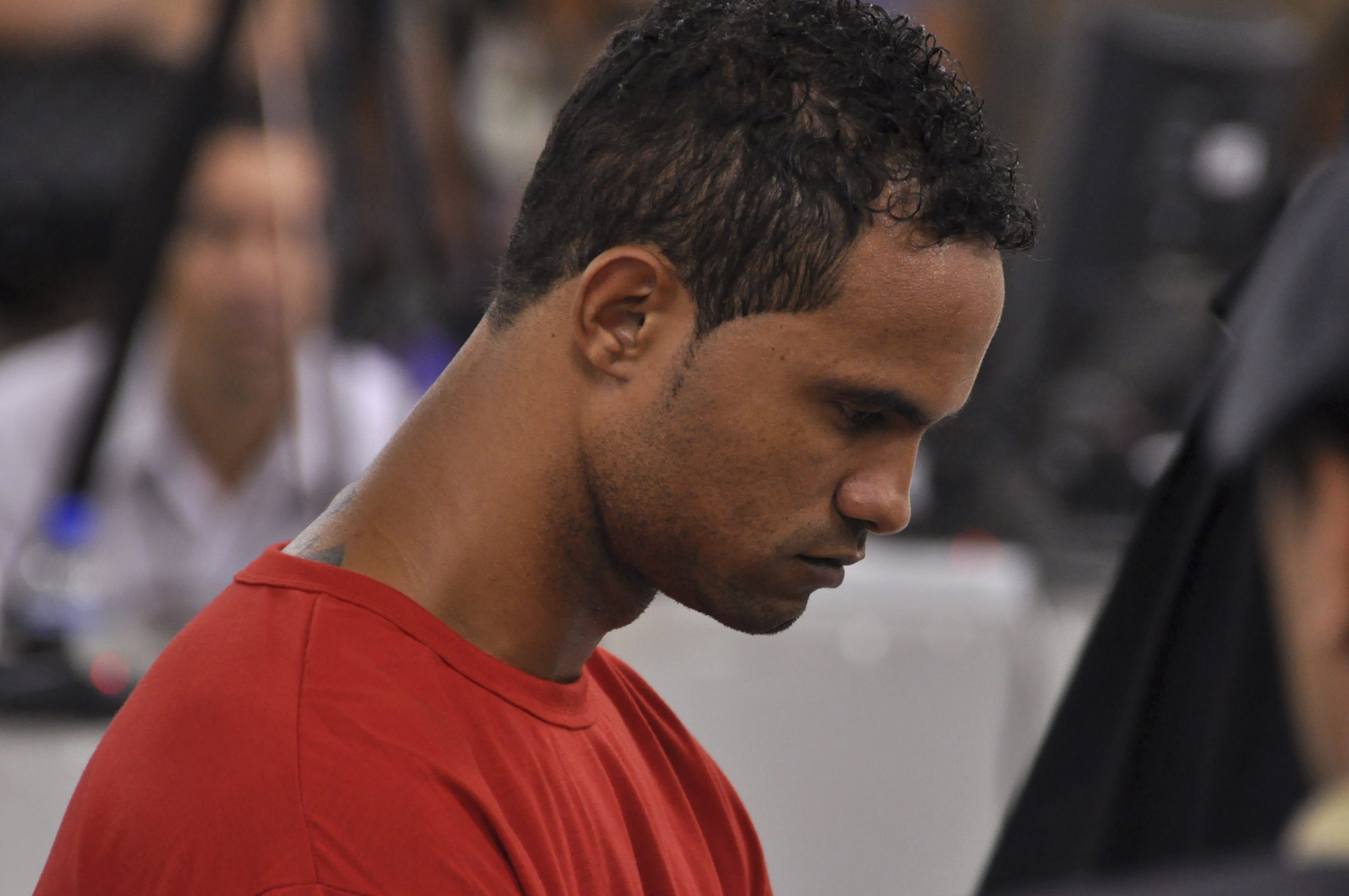 O ex-goleiro Bruno Fernandes foi condenado pela morte da ex-amante Eliza Samudio | Renata Caldeira/TJ-MG/Reuters/Divulgação