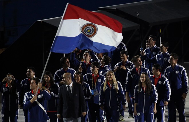 Delegação do Paraguai. | Javier Etxezarreta/EFE