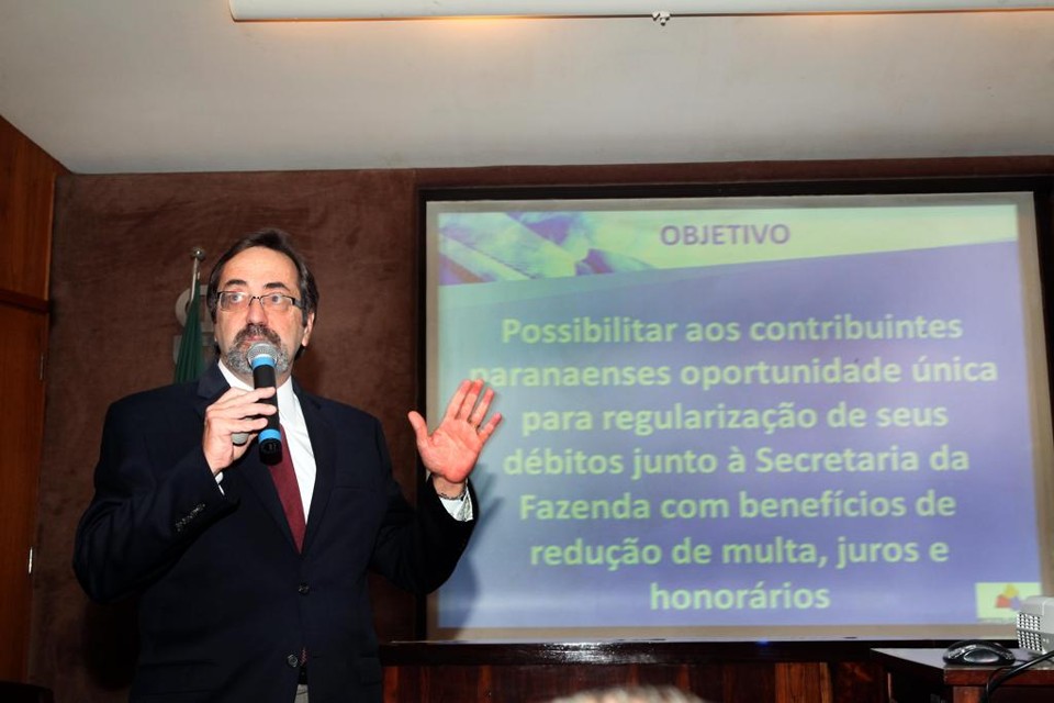 Programa foi apresentado nesta segunda-feira (20) pelo diretor geral da Secretaria da Fazenda, George Tornin | Julio César da Costa Souza/Sefa