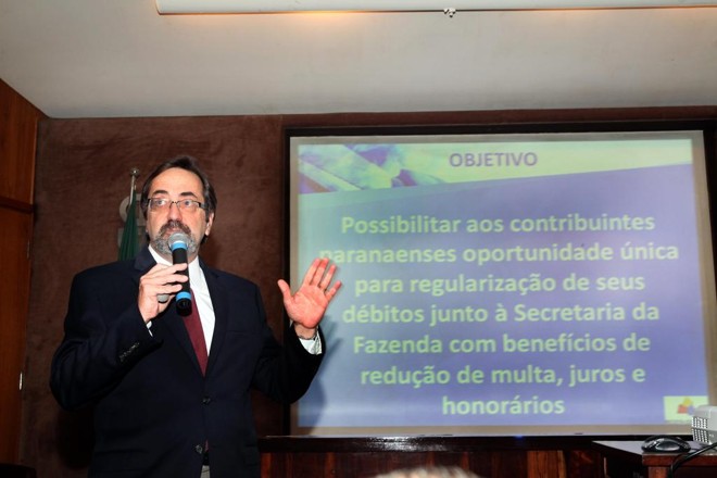 Programa foi apresentado nesta segunda-feira (20) pelo diretor geral da Secretaria da Fazenda, George Tornin | Julio César da Costa Souza/Sefa