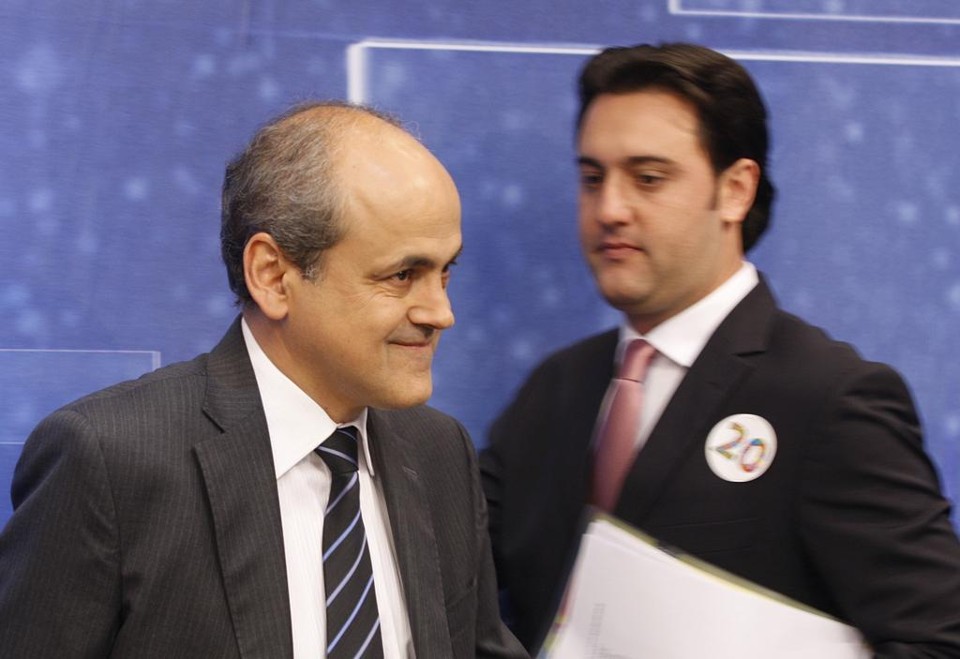 Sucessão municipal tem Ratinho Jr. em 1.º e empate técnico no 2.º lugar Fruet e Ratinho Jr.: primeiro e segundo em 2012 inverteram as posições na pesquisa. | Hugo Harada/Gazeta do Povo/Arquivo