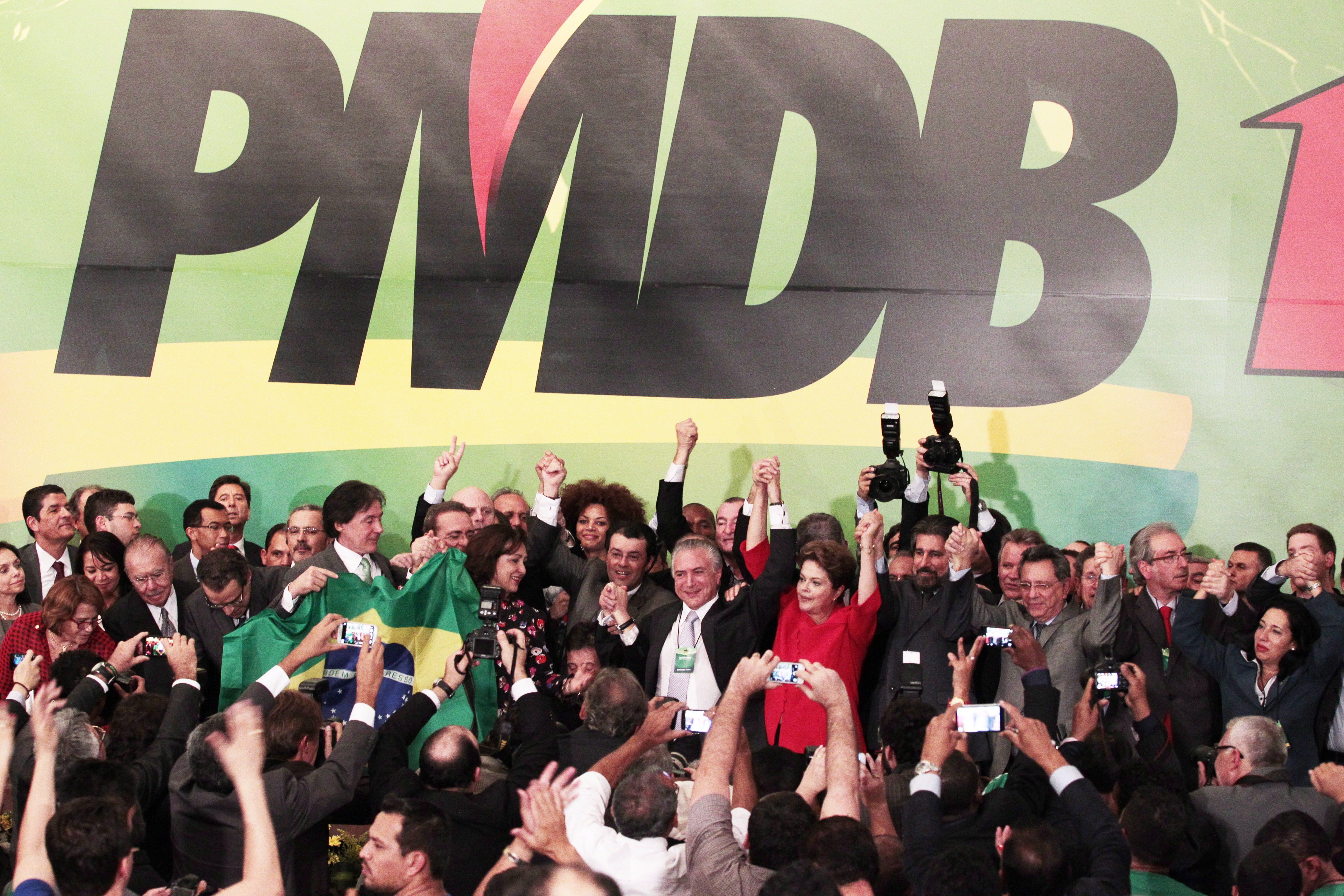 Convenção do PMDB no ano passado: partido ganhou musculatura dentro do governo Dilma. | Jorge William /Agência O Globo