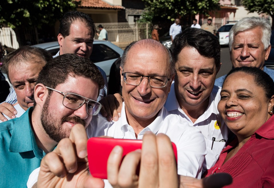 Geraldo Alckmin, governador de SP, constava na agenda de Marcelo Odebrecht. | Caio Cestari/A2IMG