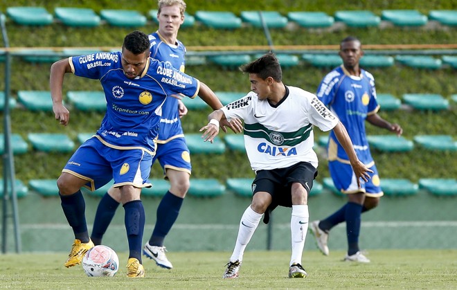 No quarto jogo pela Taça FPF, o Coritiba conseguiu uma importante vitória no Ecoestádio. | Hugo Harada/Gazeta do Povo